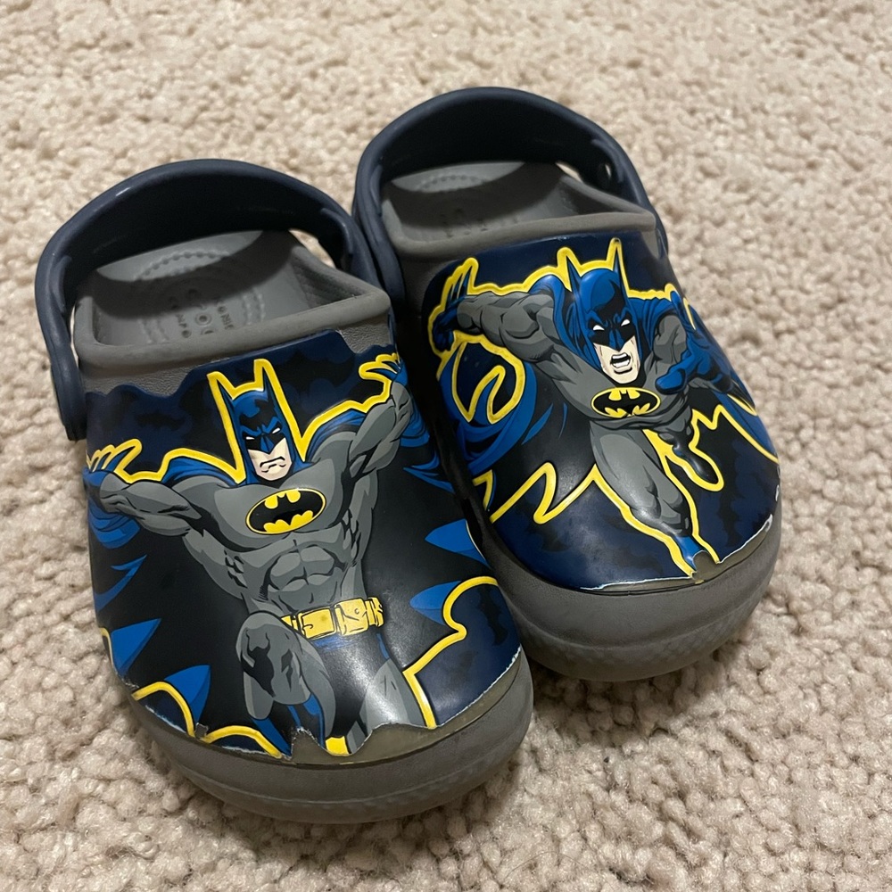 Crocs Batman Size 9 Casual Water Multi Purpose Shoes.